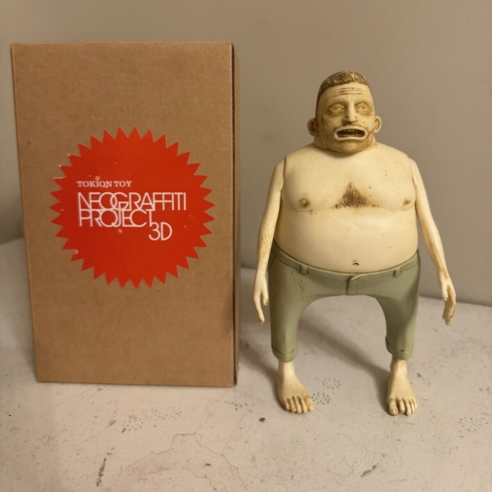 Barry McGee Twist RARE! Mop Marker Figure. (1999) Tokion Toy.